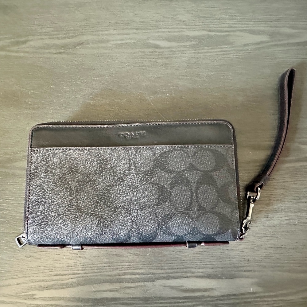 Coach Double Zip Travel Organizer